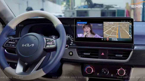 Màn hình DVD Android xe Kia Seltos | Màn nguyên khối 12.3 inch